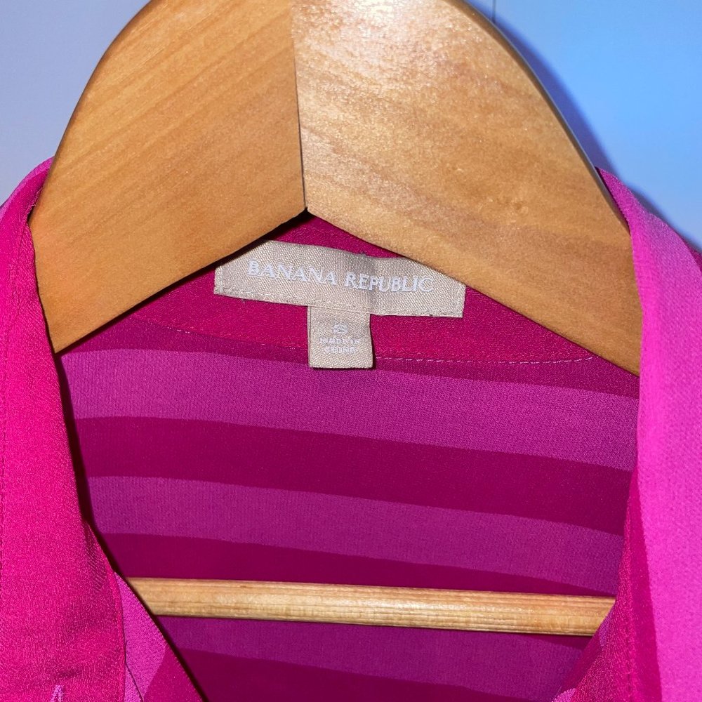 Banana Republic Pink Blouse - Picture 2 of 2
